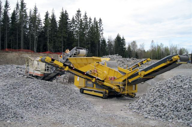 履帶式移動破碎站 履帶式移動破碎站