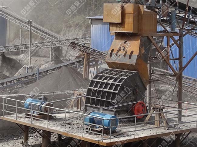 錘式破碎機應用