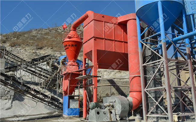 干式選粉機在制砂生產(chǎn)線的應用