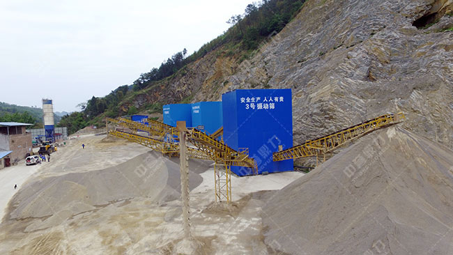 時產300噸石料生產線設備