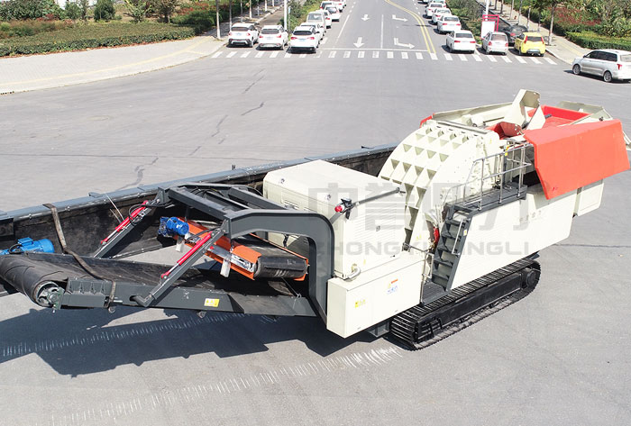 移動式建筑垃圾破碎機